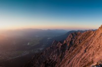 Karwendel Alpenglühen